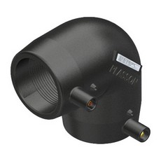 Plasson el.koljeno 90°PE100 SDR11 D50