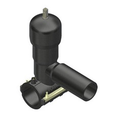 Plasson el. sedlo s ventilom SDR 11 D  63-63