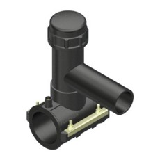 Plasson el. sedlo s nožem  SDR11  63-50